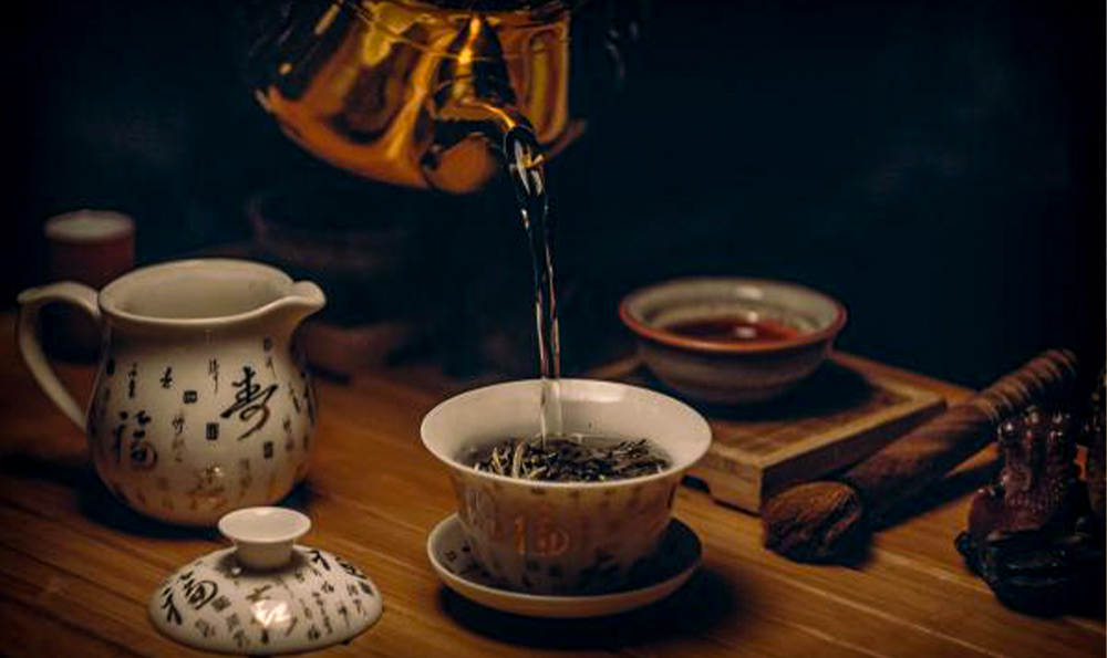 普洱茶和榴莲